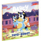 Boken Bluey. Pappa-robot. Min läsning.
