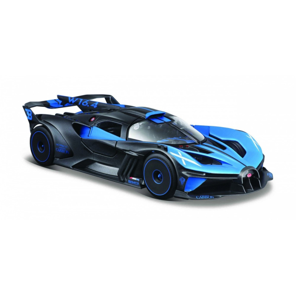 Model metalowy bugatti bolide niebieski 124 Model metalowy bugatti bolide niebieski 124