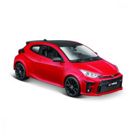 Modell i metall Toyota Yaris 2021 röd 124