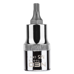 Ändstycke Spline på fästet 1/2', M5 x 55 mm