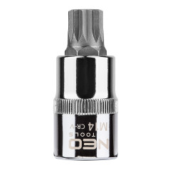 Ändstycke Spline på hylsan 1/2', M14 x 55 mm