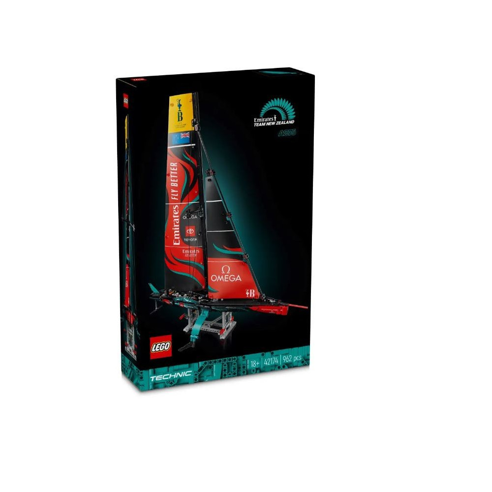 Klocki technic 42174 jacht emirates team new zealand ac75