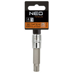 Ändstycket Spline på fästet 1/2', M5 x 100 mm