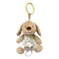 Speldosa hund beige 18 cm