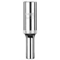 Sexkantig hylsa lång 1/4', 4.5 mm, superlock