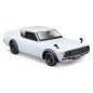Modellkomposit Nissan Skyline 2000GT-R 1973 124 vit