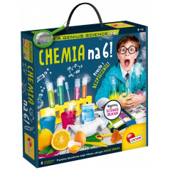 Vetenskapssetet 'Jag är ett geni i kemi' för 6 år.