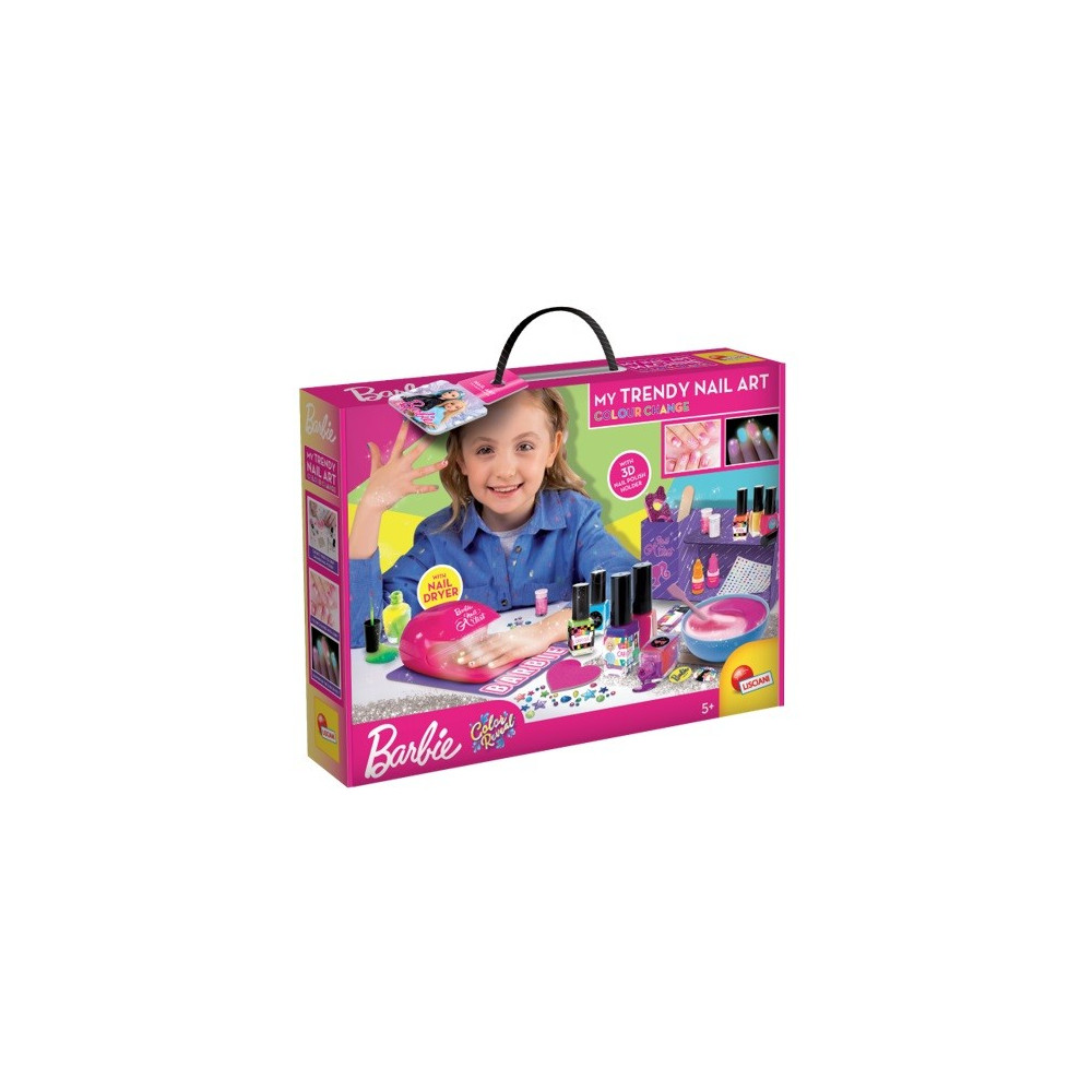Zestaw modna lampka do manicure barbie Zestaw modna lampka do manicure barbie