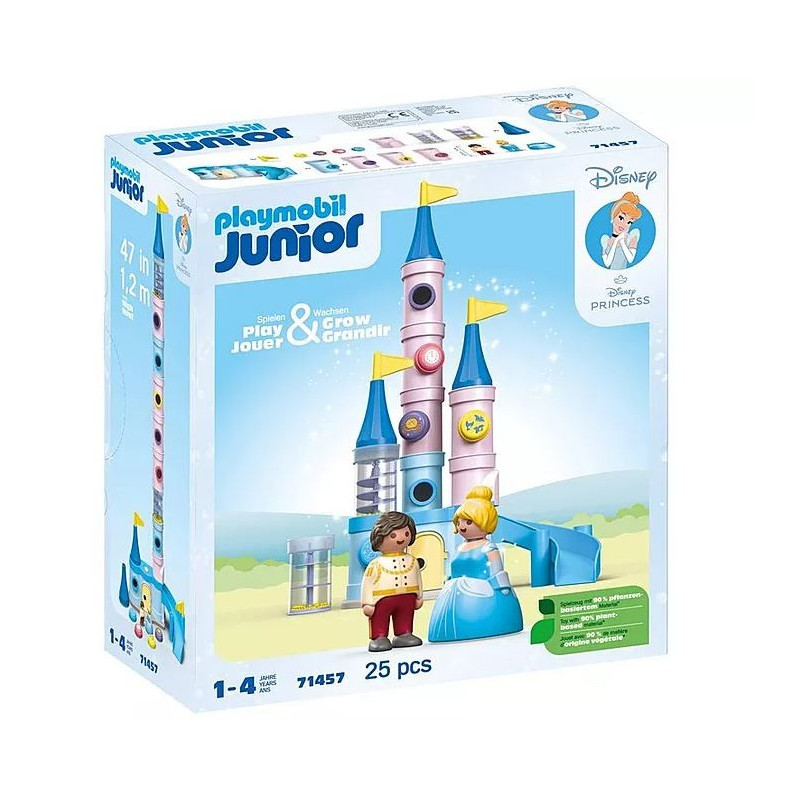 Set med Disney Junior-figurer 71457 Askungen slott
