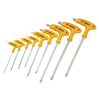 Klucze Torx typu 'T' T10-T50, zestaw 9 szt.