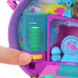 Set med Polly Pocket-figurer, delfinaquarium, kompakt set