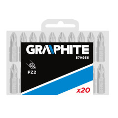 Bits med Phillips-spår PZ2, 25 mm långa, 20 stycken. | HandlaSmidigt.se