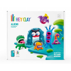 Plastilina hey clay set utomjordisk