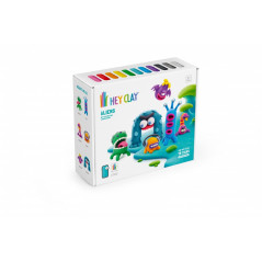 Plastilina hey clay set utomjordisk
