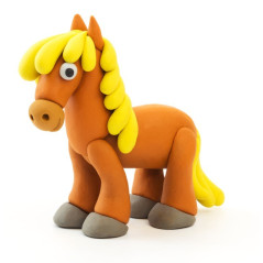 Plastilinler hey clay at häst