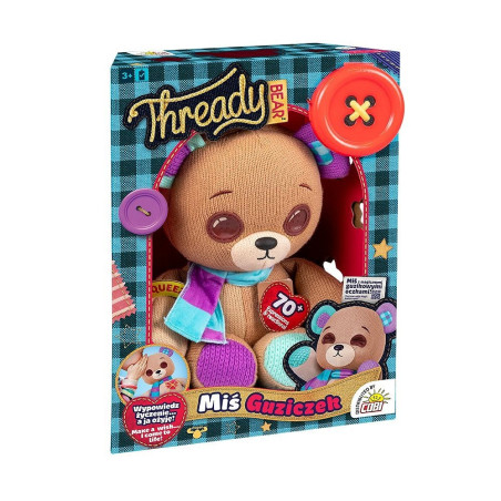 Interaktiv maskot teddybjörn knappbjörn | HandlaSmidigt.se