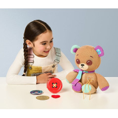 Interaktiv maskot teddybjörn knappbjörn | HandlaSmidigt.se