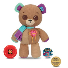 Interaktiv maskot teddybjörn knappbjörn | HandlaSmidigt.se