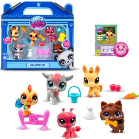 Littlest pet shop bondgårdssats med 5 figurer | HandlaSmidigt.se
