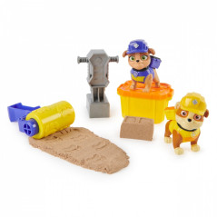Figurerna Paw Patrol Rubble och hans team 2-pack mix