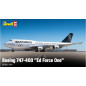 Modell av plast Boeing 747-400 Ed Force One i skala 1:144.