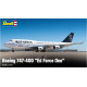Modell av plast Boeing 747-400 Ed Force One i skala 1:144.