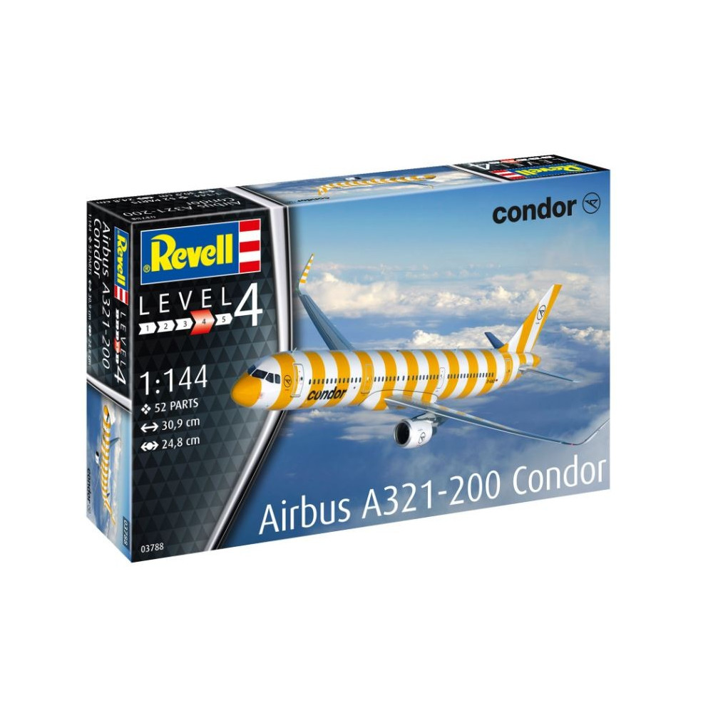 Modell i plast av a321-200 Condor 1144