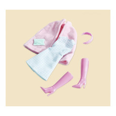 Dockan Steffi Love Steffi i en trendig kappa