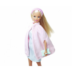 Dockan Steffi Love Steffi i en trendig kappa