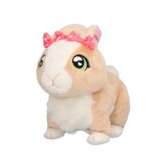 Interaktiv maskot kanin Tusi med rosett | HandlaSmidigt.se