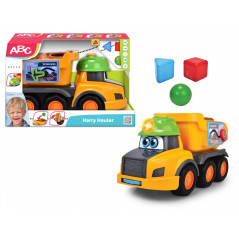 Tipper truck ABC Harry with building blocks 30 cm | HandlaSmidigt.se