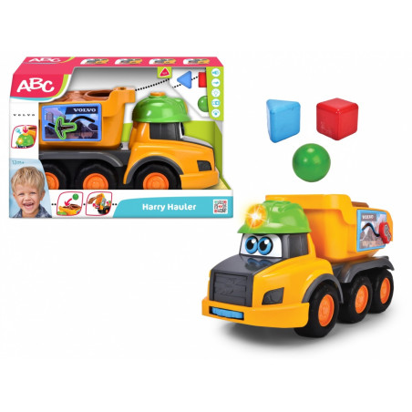 Tipper truck ABC Harry with building blocks 30 cm | HandlaSmidigt.se