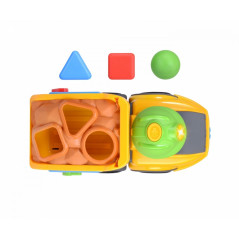 Tipper truck ABC Harry with building blocks 30 cm | HandlaSmidigt.se