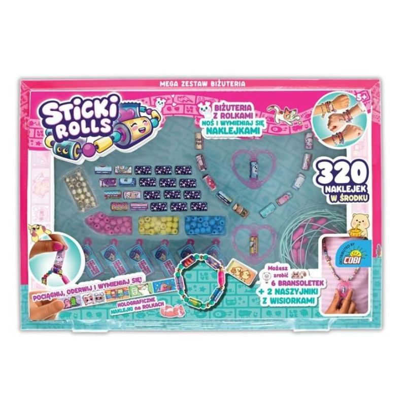 Sticki rolls - mega smyckesset