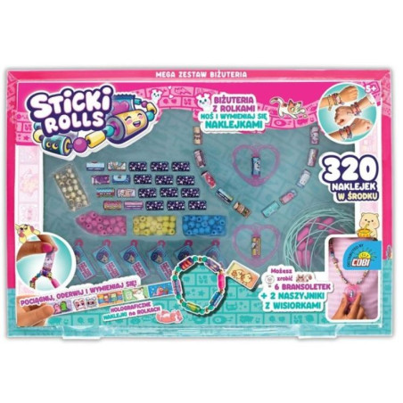 Sticki rolls - mega smyckesset