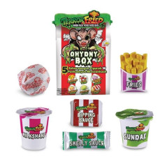 Set med skräckfigurer - äcklig låda
