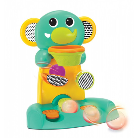 Elefanten som spelar basket