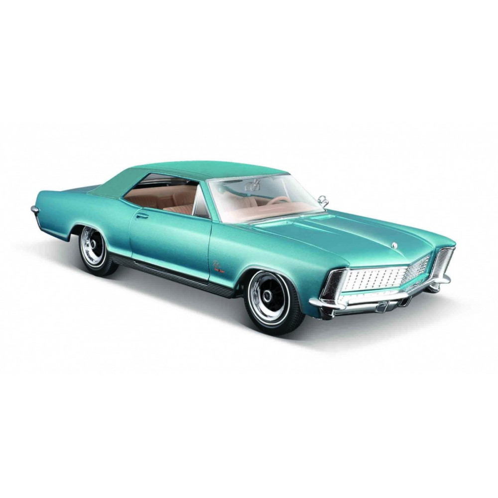 Modellkomposit Buick Riviera 1965 blå 124
