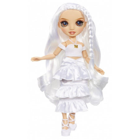 Dockan Rainbow High Watercolor skapades med bruna ögon.