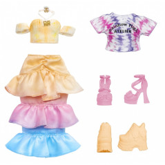 Dockan Rainbow High Watercolor skapades med bruna ögon.