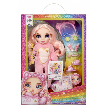 Docka Rainbow High Junior PJ Party, Bella Pink