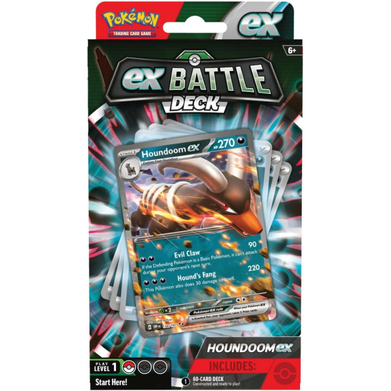 Kort ex battle deck houndoom ex