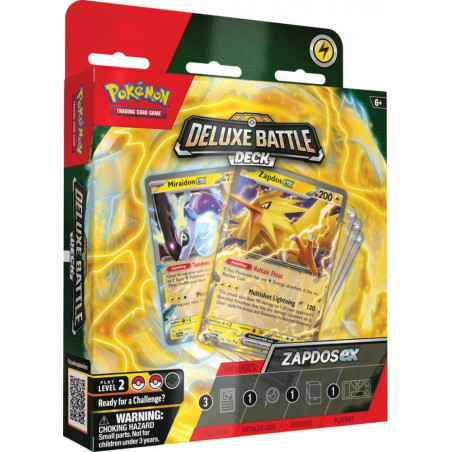 Kort deluxe battle deck zapdos ex