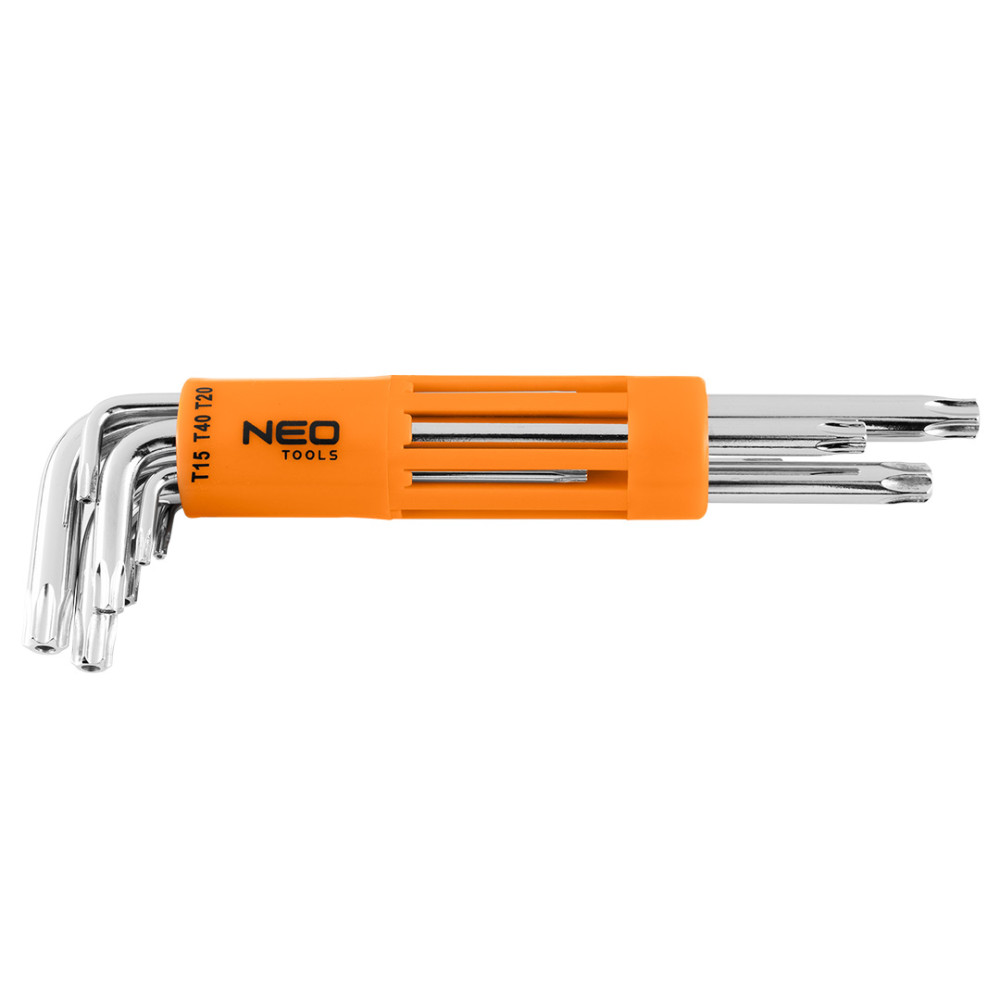 Torx-nycklar långa T10-T50, set med 8 stycken. Torx-nycklar långa T10-T50, set med 8 stycken.