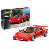 Modell av plast Lamborghini Countach LP500 1:24