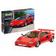 Modell av plast Lamborghini Countach LP500 1:24