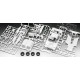 Modell av plast Lamborghini Countach LP500 1:24