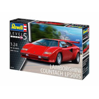 Modell av plast Lamborghini Countach LP500 1:24