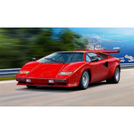 Modell av plast Lamborghini Countach LP500 1:24