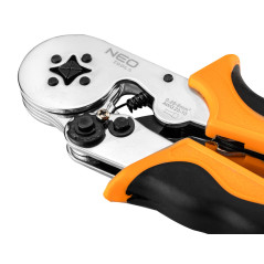 Pressverktyg för ändhylsor, tulejers diameter: 0,25 - 6 mm2.